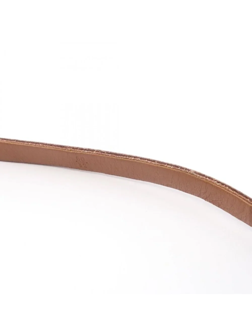Miu Miu Belt Gold Leather